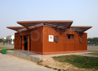 公园木屋公厕/环保生态木屋公厕